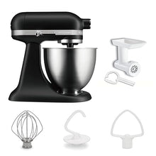 Carregar imagem no visualizador da galeria, KitchenAid スタンドミキサー 3.5QT + フードグラインダー特別セット|10段階スピード・メタル製ボディ・高耐久
