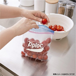 【大容量60枚入】ジップロック フリーザーバッグ Lサイズ｜冷凍保存・下味冷凍・作り置きに｜耐久ジッパー・開けやすい設計