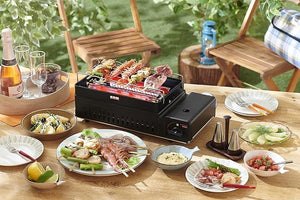 炉ばた焼器 炙りや2 CB-ABR-2｜卓上カセットコンロ・串焼き・網焼き対応・日本製